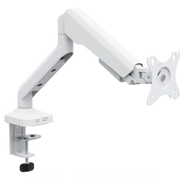 Кронштейн настільний для монітора 17-42" OfficePro MA441W, White, VESA 100x100 мм/75x75 мм, регулювання (повороту, нахилу, обертання, висоти), навантаження до 12 кг