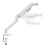 Кронштейн настільний для монітора 17-40" OfficePro MA451W, White, VESA 100x100 мм/75x75 мм, регулювання (повороту, нахилу, обертання, висоти), навантаження до 12 кг - Зображення 9