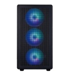 Корпус Zalman M5, Black, Mini Tower, без БЖ, для Micro ATX / Mini ITX, 1xType-C / 1xUSB 3.0 / 1xUSB 2.0, макс. CPU - 180 мм / VGA - 410 мм, 4x120 мм ARGB, бічна панель із загартованого скла - Зображення 2