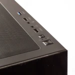 Корпус GTL Gaming "Universe", Black, без БЖ, Mid Tower, ATX / Micro ATX / Mini ITX, 1xUSB 3.0 / 2xUSB 2.0, макс. CPU - 170 мм / VGA - 425 мм, 4x120 мм ARGB, бічна та передня панель із загартованого скла (GTLXE218) - Зображення 6