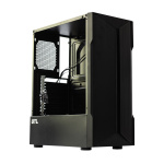 Корпус GTL Gaming "Trooper", Black, без БЖ, Mid Tower, ATX / Micro ATX / Mini ITX, 1xUSB 3.0 / 2xUSB 2.0, макс. CPU - 150 мм / VGA - 290 мм, бічна панель із загартованого скла (GTL1806) - Зображення 2