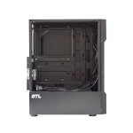 Корпус GTL Gaming "Trooper", Black, без БЖ, Mid Tower, ATX / Micro ATX / Mini ITX, 1xUSB 3.0 / 2xUSB 2.0, макс. CPU - 150 мм / VGA - 290 мм, бічна панель із загартованого скла (GTL1806) - Зображення 4