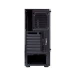 Корпус GTL Gaming "Trooper", Black, без БЖ, Mid Tower, ATX / Micro ATX / Mini ITX, 1xUSB 3.0 / 2xUSB 2.0, макс. CPU - 150 мм / VGA - 290 мм, бічна панель із загартованого скла (GTL1806) - Зображення 5