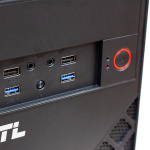 Корпус GTL XG07 Black, без БЖ, Midi Tower, ATX / MicroATX / Mini ITX, 2xUSB 2.0, 2xUSB 3.0, CPU - 150мм/VGA - 330мм, 360x173x410 мм, 0.4 мм, 2.6 кг - Зображення 7