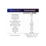 Мотор для літаків SunnySky X3525 V3 KV650 - Зображення 4