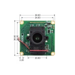 Камера Waveshare IMX462-127 2MP Starlight для Raspberry Pi, Jetson Nano - Зображення 6