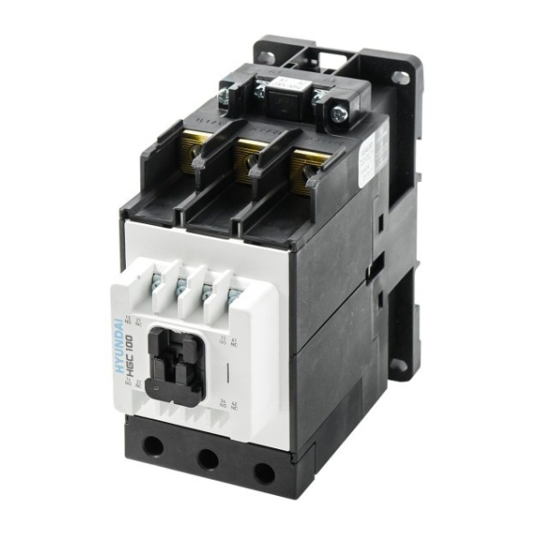 Контактор HGC 100A (55кВт), AC220V (2NO-2NC)