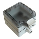 Корпус пластиковий КПр-1PRO IP66  підрозетник. зовн. устан. TNSy