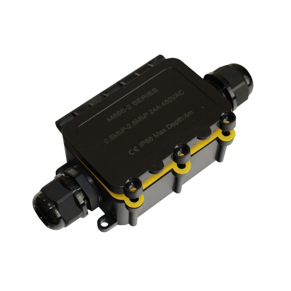 Розподільча коробка М686-2 IP68 з клеммой 24А TNSy