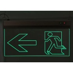 Світильник евакуаційний, S503 ACRYLIC LED 3W GRAVING "Вказівник двері ліворуч" TNSy