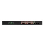 Комутатор мережевий POE GV-022-D-16G+2PG+2SFP - Зображення 2