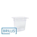 Гастроємність BRILLIS із полікарбонату GN 1/9-150 мм, прозора