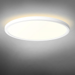 LED світильник з декоративною підсвіткою VIDEX DL5R 22W 3000K-4000K-5000K White - Зображення 9
