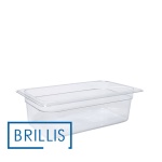 Гастроємність BRILLIS із полікарбонату GN 1/3-100 мм, прозора
