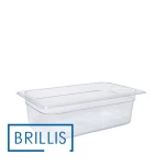 Гастроємність BRILLIS із полікарбонату GN 1/3-100 мм, прозора
