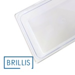 Гастроємність BRILLIS із полікарбонату GN 1/1-150 мм, прозора - Зображення 4