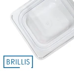 Гастроємність BRILLIS із полікарбонату GN 1/6-100 мм, прозора - Зображення 3