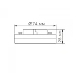 LED лампа VIDEX GX53D 10W 4100K 220V димерна - Зображення 6
