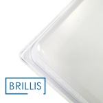 Гастроємність BRILLIS із полікарбонату GN 1/1-100 мм, прозора - Зображення 4