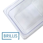 Гастроємність BRILLIS із полікарбонату GN 1/2-200 мм, прозора - Зображення 4