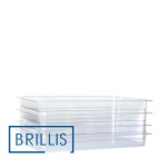 Гастроємність BRILLIS із полікарбонату GN 1/1-150 мм, прозора - Зображення 7
