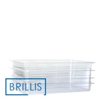 Гастроємність BRILLIS із полікарбонату GN 1/1-150 мм, прозора - Зображення 7