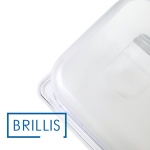 Гастроємність BRILLIS із полікарбонату GN 1/4-65 мм, прозора - Зображення 5