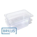 Гастроємність BRILLIS із полікарбонату GN 1/4-65 мм, прозора - Зображення 6