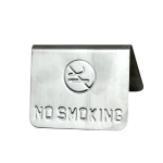 Табличка настільна NO SMOKING 7,5 х5, 5 см - Зображення 2
