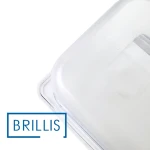 Гастроємність BRILLIS із полікарбонату GN 1/9-150 мм, прозора - Зображення 5