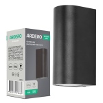 Архітектурний накладний світильник Ardero DH0145ARD RONDO під лампу чорний
