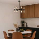 Накладний світильник Ardero BL1860-1 AURORA під лампу чорний - Зображення 2