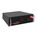 Акумулятор LP LiFePO4 51,2V - 100 Ah (5120Wh) (BMS SP 100A/50А) RM RS485/CAN LCD BL - Зображення 4
