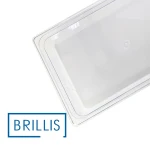 Гастроємність BRILLIS із полікарбонату GN 1/1-100 мм, прозора - Зображення 3
