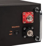 Акумулятор LP LiFePO4 51,2V - 100 Ah (5120Wh) (BMS SP 100A/50А) RM RS485/CAN LCD BL - Зображення 6