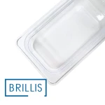 Гастроємність BRILLIS із полікарбонату GN 1/4-65 мм, прозора - Зображення 4