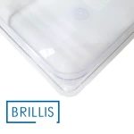 Гастроємність BRILLIS із полікарбонату GN 1/2-150 мм, прозора - Зображення 4