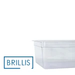 Гастроємність BRILLIS із полікарбонату GN 1/1-200 мм, прозора - Зображення 2