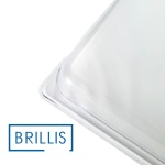 Гастроємність BRILLIS із полікарбонату GN 1/1-65 мм, прозора - Зображення 5