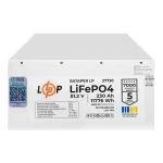 Акумулятор LP LiFePO4 51,2V - 230 Ah (11776Wh) (BMS SP 200A/100A) RM RS485/CAN LCD WH - Зображення 6