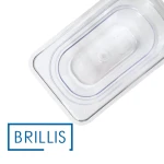 Гастроємність BRILLIS із полікарбонату GN 1/9-100 мм, прозора - Зображення 4