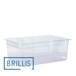 Гастроємність BRILLIS із полікарбонату GN 1/1-200 мм, прозора