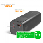 Повербанк 30000mAh VIDEX VPB-316 162W PD140W +Display - Зображення 12