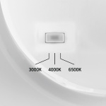 LED світильник настінний IP65 VIDEX WL03 12W 3000K-4000K-6500K White - Зображення 4
