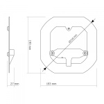 LED модуль для світильників 32W VIDEX VL-MLC-32C 3000-4000-6500K - Зображення 11