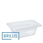 Гастроємність BRILLIS із полікарбонату GN 1/9-65 мм, прозора
