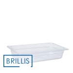 Гастроємність BRILLIS із полікарбонату GN 1/3-65 мм, прозора