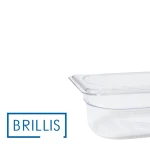 Гастроємність BRILLIS із полікарбонату GN 1/9-65 мм, прозора - Зображення 3
