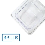 Гастроємність BRILLIS із полікарбонату GN 1/6-150 мм, прозора - Зображення 4