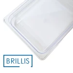 Гастроємність BRILLIS із полікарбонату GN 1/2-65 мм, прозора - Зображення 4